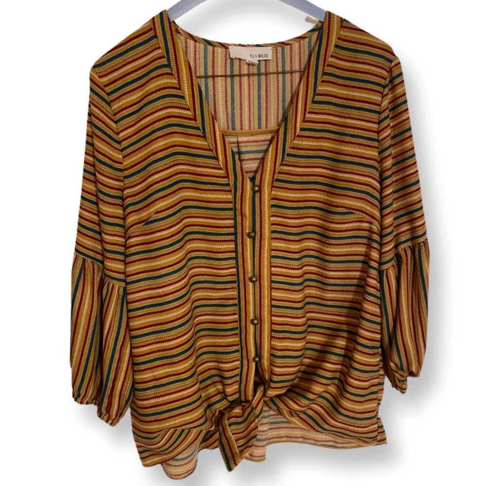 3/$20 Anthropologie Isla Maude Blouse - small